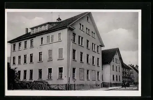 AK Betzingen, Strassenpartie mit Meisterschule