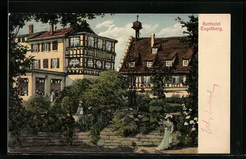 AK Schorndorf, Blick auf das Kurhotel Engelberg