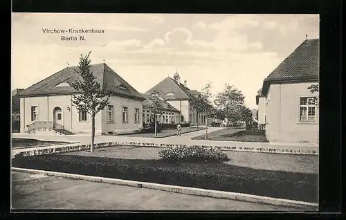 AK Berlin-Wedding, Häuser des Virchow-Krankenhauses