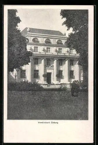 AK Coburg, Ansicht der Vereinsbank