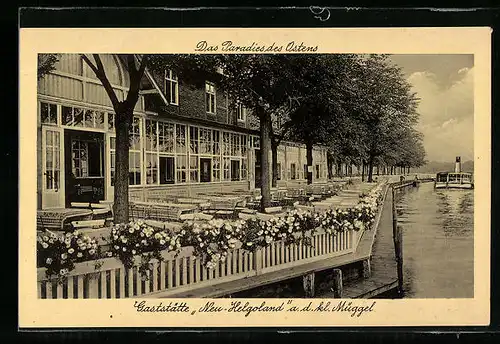 AK Rahnsdorf, Gaststätte Neu-Helgoland am kleinen Müggelsee