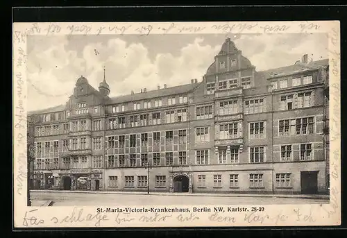 AK Berlin, St.-Maria-Victoria-Krankenhaus, Karlstr. 28-30