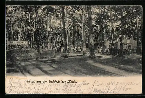 AK Berlin-Reinickendorf, Gaststätte Schönholzer Heide