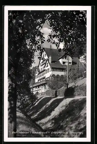 AK Bad Liebenzell i. Schwazwald, Erholungsheim Ludwigsburg