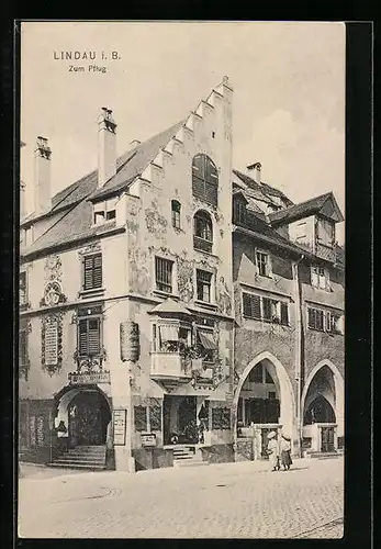 AK Lindau i. B., Gasthaus zum Pflug