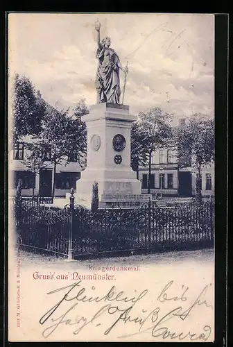 AK Neumünster, Kriegerdenkmal