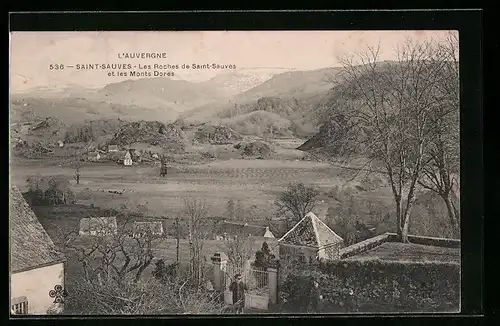 AK Saint-Sauves, Les Roches de Saint-Sauves et les Monts Dores