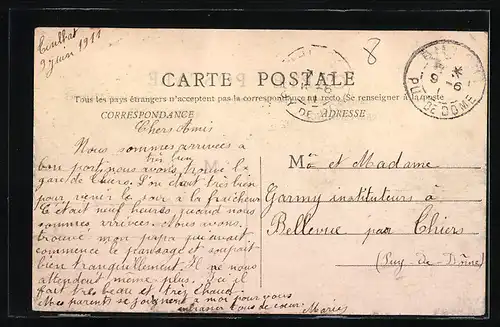 AK Billom, Vue Generale et Grand Turluron