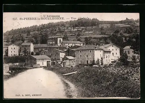 AK St-Pierre-la-Bourlhonne, Vue generale