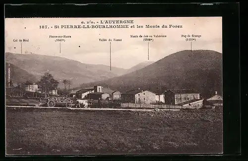 AK St-Pierre-la-Bourlhonne, St-Pierre-la-Bourlhonne et les Monts du Forez