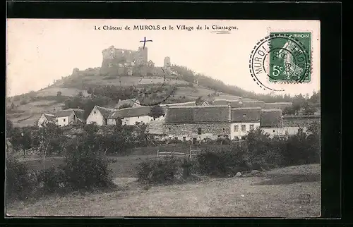 AK Chassagne, Le Chateau de Murols et le Village de la Chassagne
