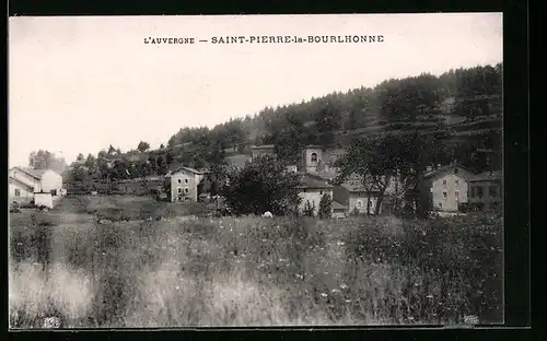 AK St-Pierre-la-Bourlhonne, Vue panoramique