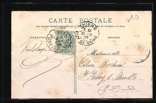 AK Le Brugeron, Vue d`ensemble (Cote nord)