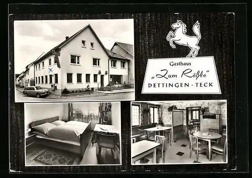 AK Dettingen-Teck, Gasthaus zum Rössle