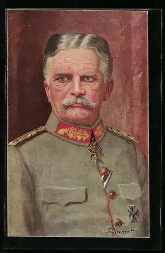AK Heerführer General von Mackensen in Uniform