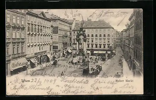 AK Wien, Hoher Markt von oben gesehen