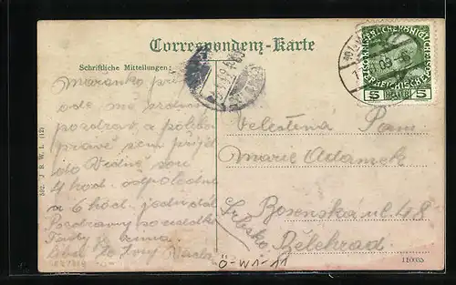 AK Wien, Neuer Markt, Partie mit Droschken