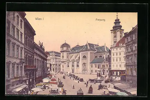 AK Wien, Freyung mit Marktbetrieb