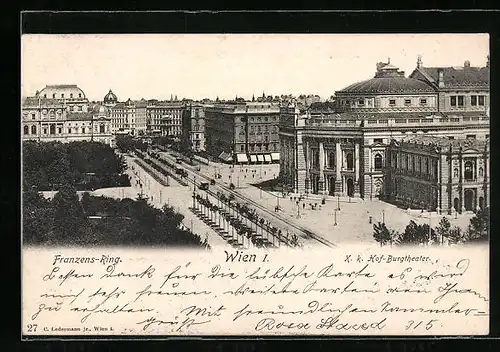 AK Wien, Burgtheater und Franzensring