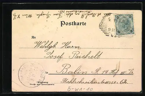 AK Wien, Kärntnerstrasse, Monument an der Oper, Stefansdom