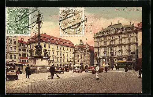 AK Wien, Am Hof, Markttag