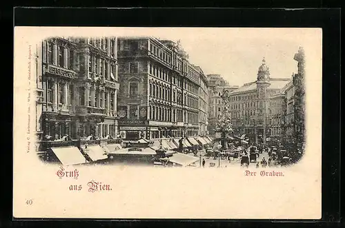 AK Wien, Graben mit Geschäften