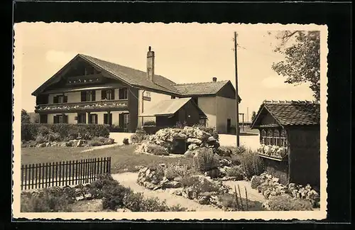 AK La Chaux-de-Fonds, Chalet Pension Cremerie Heimelig