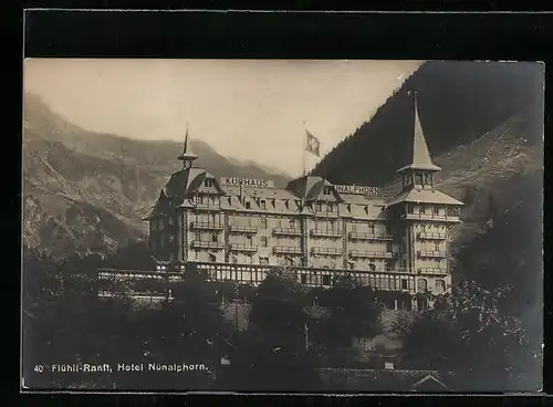 AK Flühli-Ranft, Hotel Nünalphorn