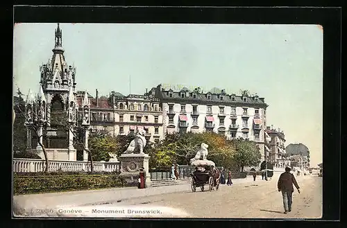 AK Genève, Monument Brunswick