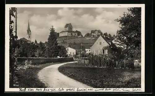 AK Uster, Strassenpartie im Ort
