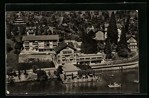 AK Weggis, Hotel Bühlegg, Bes. Fam. Hs. Weber-Stossmann