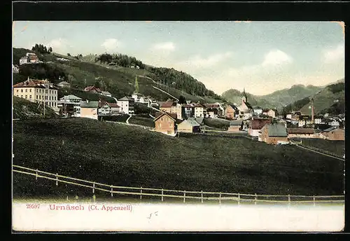 AK Urnäsch, Panorama des Ortes