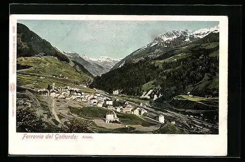 AK Airolo, Ferrovia del Gottardo