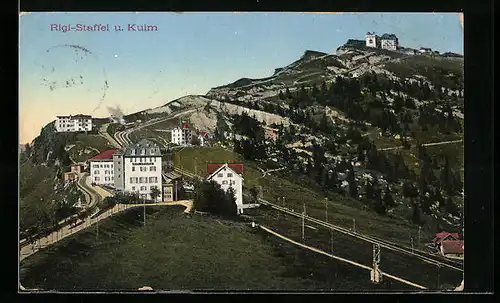 AK Rigi-Kulm, Rigi-Staffel und Kulm