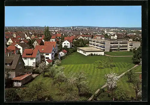 AK Kernen-Rommelshausen i. R., Teilansicht mit Rumold-Realschule