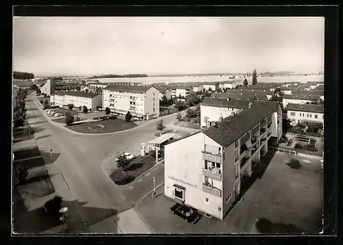 AK Neckarsulm-Amorbach, Siedlungsbauten aus der Vogelschau