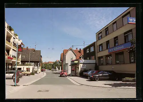 AK Kernen-Rommelshausen, Partie in der Ortsmitte