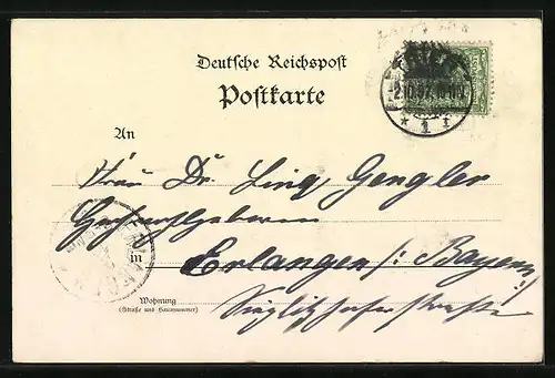 Lithographie Trier, Der Dom, Matthiaskirche, Paulinskirche