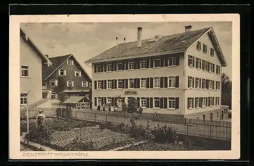 AK Haslachmühle, Ansicht vom Zieglerstift