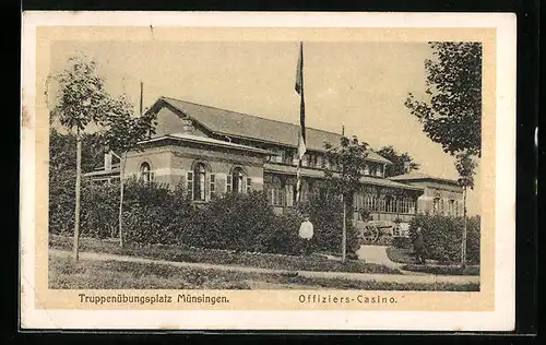 AK Münsingen, Truppenübungsplatz, Offiziers-Casino