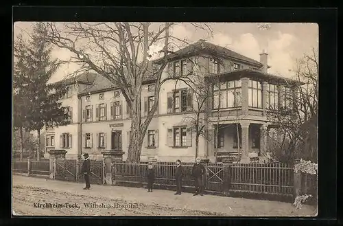 AK Kirchheim-Teck, Partie am Wilhelms-Hospital