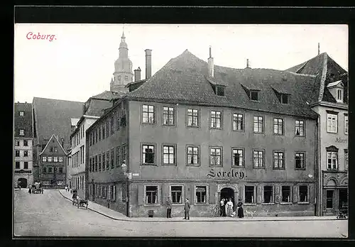 AK Coburg, Gasthaus Loreley