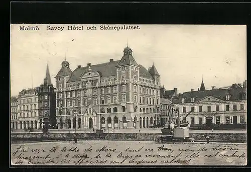 AK Malmö, Savoy Hotel och Skanepalatset