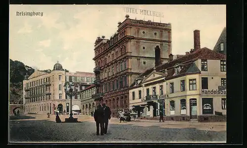 AK Helsingborg, Hotel Mollberg, Handelsbanken