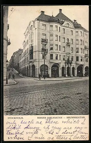 AK Stockholm, Birger Jarlsgatan, Brunnsgatan