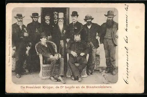 AK Präsident Krüger, Dr Leyds und Staatsminister
