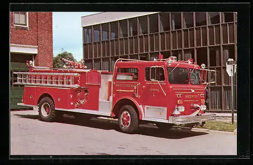 AK Löschfahrzeug Watertown Engine 1, Lastkraftwagen, Feuerwehr