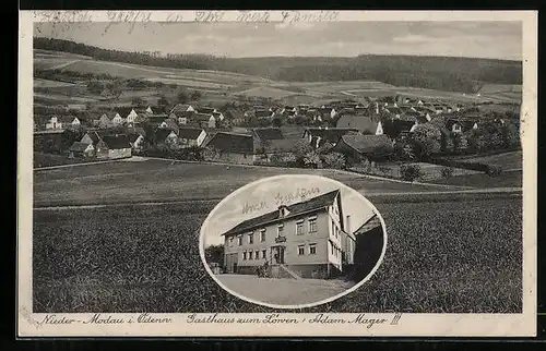 AK Nieder-Modau i. Odenw., Gasthaus zum Löwen