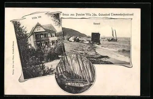 AK Timmendorferstrand, Pension Villa Ida, Strand