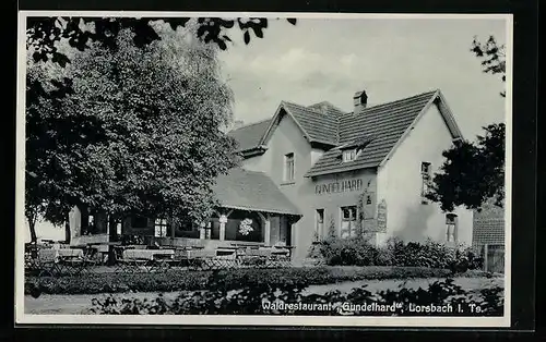 AK Lorsbach i. Ts., Waldrestaurant Gundelhard